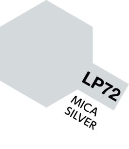 Tamiya Lacquer LP-72 Mica Silver (6 Pack)