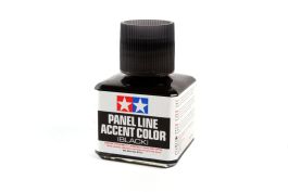 Tamiya Panel Line Accent Color Black (6 Pack)