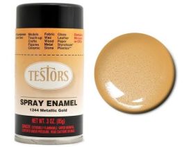 3oz. Spray Finishing Enamel Metallic Gold (3/Bx)