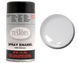 3oz. Spray Finishing Enamel Chrome (3/Bx)
