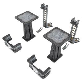 TinkerTurf Sci-Fi: Guard Tower Add-on: Neutral Theme