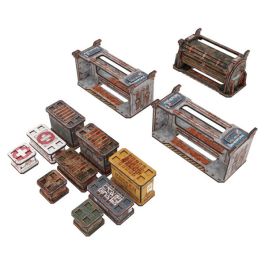 TinkerTurf Sci-Fi: Tanker & Crate Containers: Abandoned Theme