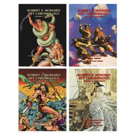 Robert E. Howard Art Chronology 4-Volume Slipcase