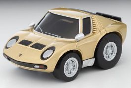 TomyTec Choro Q zero Z-73c Lamborghini Miura SV Gold (Diecast)