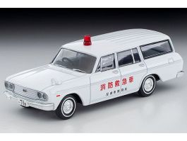 Tomica Limited Vintage 1/64 LV-207a Toyopet Masterline Fire/Ambulance 1966 (Diecast)