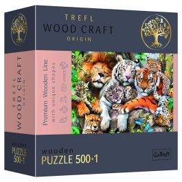 Puzzle: Jungle Cats, Woodcraft 501pc
