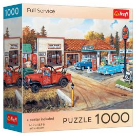 Puzzle: Full Service 1000 Piece (Trefl Red)