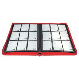 Binder: 9pkt: PRO: Zippered: Vivid: Red