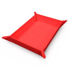 Foldable Dice Tray: Vivid: Red