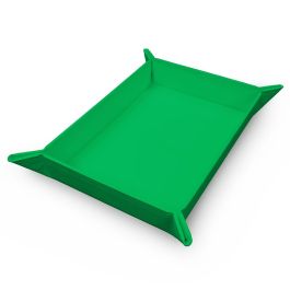 Foldable Dice Tray: Vivid: Green