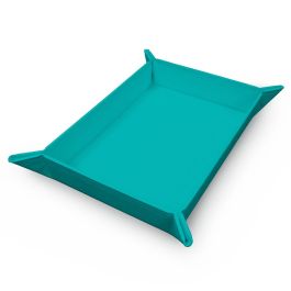 Foldable Dice Tray: Vivid: Teal