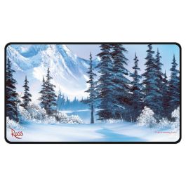 Playmat: Stitched Edge: Bob Ross: Winter Paradise