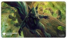 Playmat: Stitched Edge: Magic the Gathering: Commander Series: Chatterfang, Squirrel General