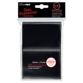 Deck Protection Sleeves: Solid Black (100)