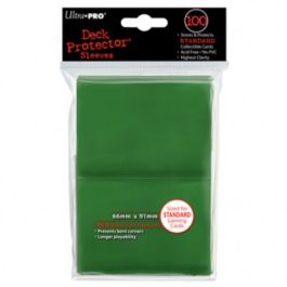 Deck Protection Sleeves: Solid Green (100)