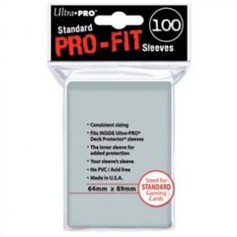 Deck Protection Sleeves: PRO: Fit Clear (100)
