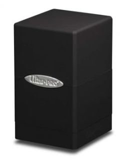 Satin Tower - Jet Black