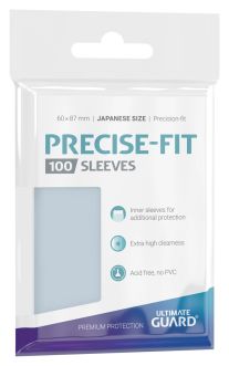 Precise-Fit Sleeves: Japanese Clear (100)