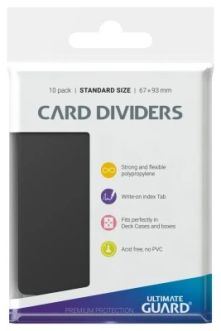 Card Dividers: Black