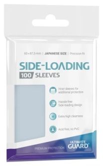 Precise-Fit Sleeves: Side-Loading Japanese Size Transparent (100)