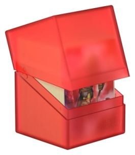 UGD010693 Ultimate Guard Boulder Deck Case: 100+ Ruby
