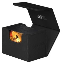 UGD011202 Ultimate Guard Sidewinder Deck Case: 80+ Monocolor Black