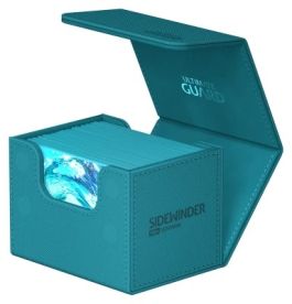 UGD011215 Ultimate Guard Sidewinder Deck Case: 100+ Monocolor Petrol