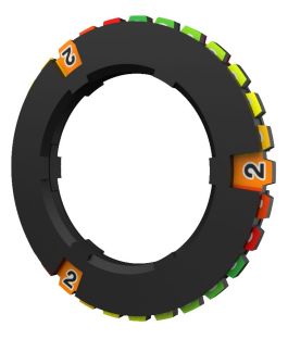 Ultra Pro Multi-ring Rotating Condition/Health Tracker