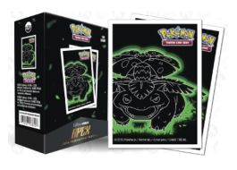 Pokemon TCG: Neon Kanto 105ct APEX Deck Protector Sleeves Venusaur