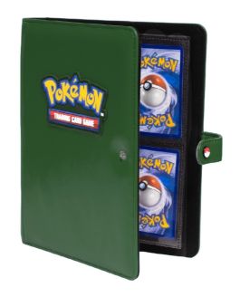 Pokemon TCG: 4-Pocket Premium Snap Binder Green