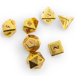 Dungeons & Dragons Role Playing Game: 50th Anniversary 7RPG Heavy Metal Dice