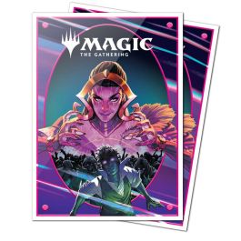 Magic the Gathering CCG: The Lord of the Rings: Tales of Middle-earth 100ct Deck Protector Sleeves 2 - Featuring: Gandalf