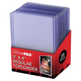 Toploader: 3in x 4in Clear Regular (25)