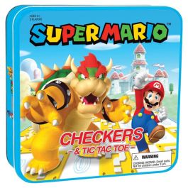 Checkers & Tic Tac Toe: Super Mario VS Bowser
