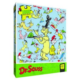 Puzzle: Dr. Seuss - Green Eggs and Ham 1000pcs