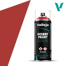 Vallejo Aerosol Fantasy Color Primer - Scarlet Red (400 ml) (6 Pack)