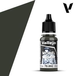 VAL70892 Vallejo Model Color: Yellow Olive (17ml)