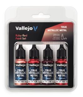 True Metallic Metal: Ruby Red (4 Color Set)