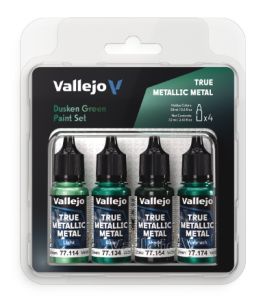 True Metallic Metal: Dusken Green (4 Color Set)