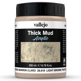 Diorama Effects: Mud: Light Brown Thick Mud (200ml)
