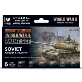 Model Color: WWII: Set: Soviet Armour & Infantry
