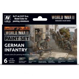 Model Color: WWII: Set: German Infantry