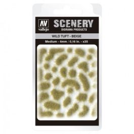 Scenery: Wild Tuft: Beige: Medium