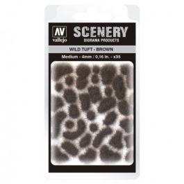 Scenery: Wild Tuft: Brown: Medium