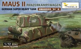 Vespid Models 1/72 PanzerkampfwagenMaus II German Super Heavy Tank
