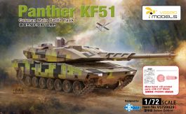 Vespid Models 1/72 Panther KF51 German Main Battle Tank Metal barrel +3D printed parts +DIE-CUT MASK