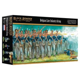 Black Powder: Napoleonic Belgian Line Infantry Firing