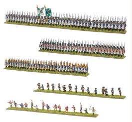 Black Powder: Epic Battles - Revolution! Hessians & Allies Brigade (15mm)