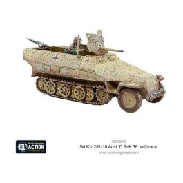 Bolt Action: German Sd.Kfz 251/10 ausf D (3.7mm Pak) Half Track