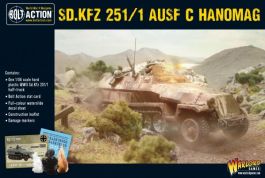 Bolt Action: German Sd.Kfz 251/1 Ausf C Hanomag (German Halftrack)